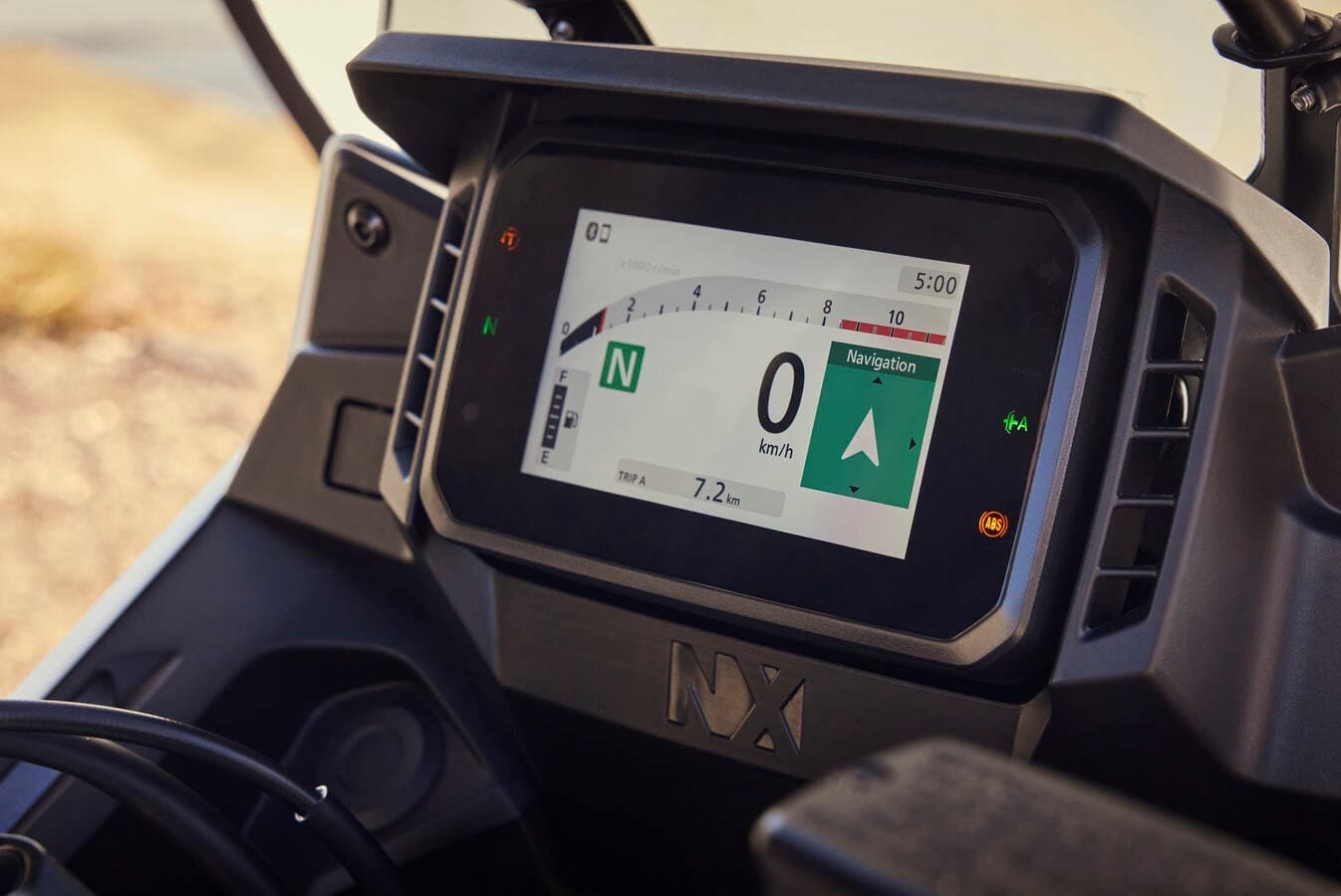 Honda NX500 E-Clutch - 3